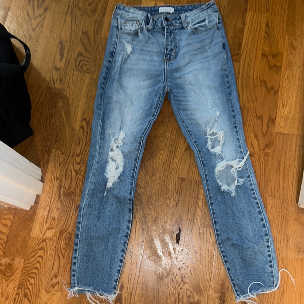 Jeans, super stretchy, comfy, long lasting, great for night outs